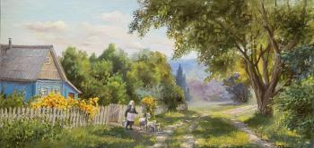 Grandmas joy (Summer Rustic Landscape). Tikunova Olga