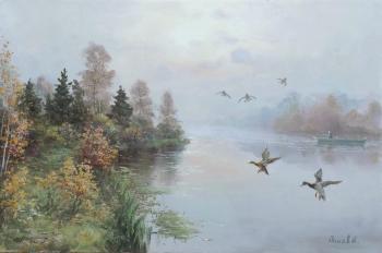In the arms of the morning mist. Panov Aleksandr