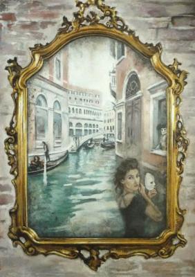 Memory of the Antique Venetian Mirror. Mamaeva Nataliya
