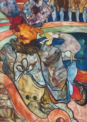 In the new circus. Toulouse Lautrec