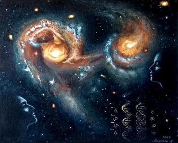 Collision of Galaxies. Mamaeva Nataliya