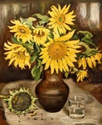 Sunflowers. Mamaeva Nataliya