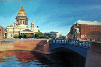 Blue Bridge (Petersburg City). Pautov Igor