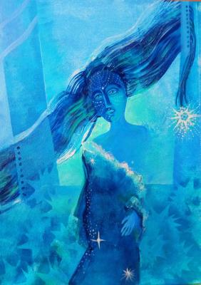 The Blue Aura of the Universe. Sevostyanova Liza