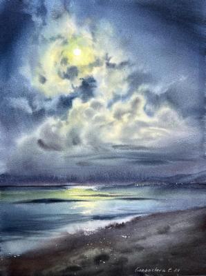 In the moonlight #10 (The Night Sea). Gorbacheva Evgeniya