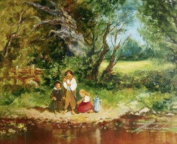 The Little Fishermen (copy by Henry Shirley). Prokaeva Galina
