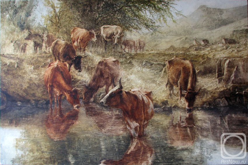 Pogosyan Sergey. At the watering hole