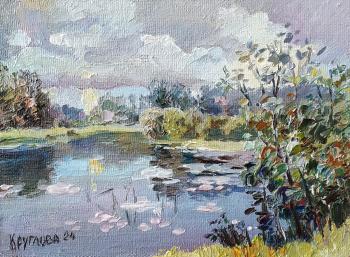 By the pond. Kruglova Irina