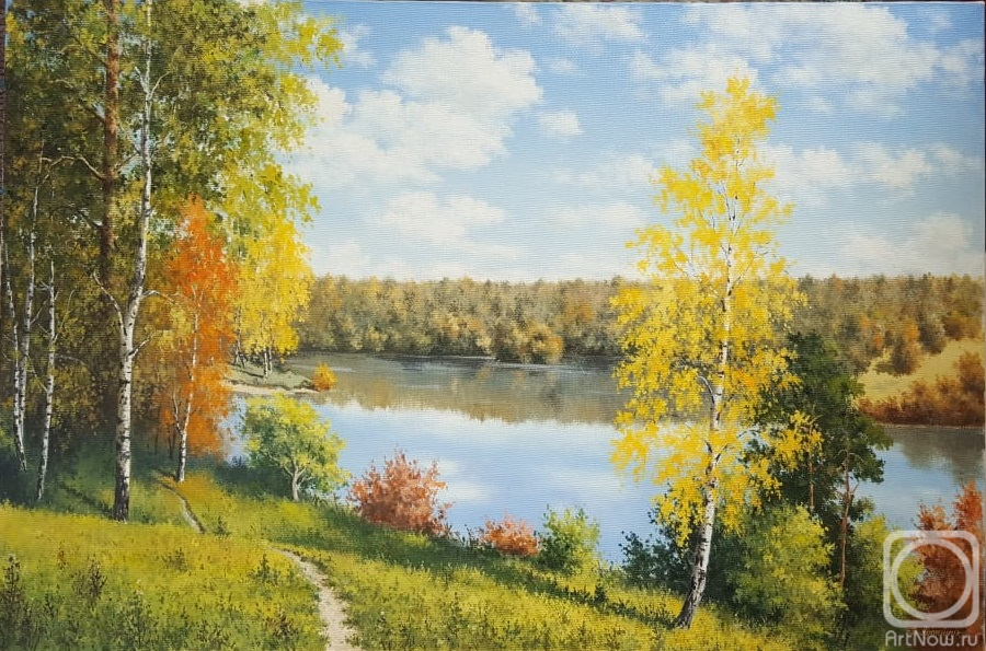 Lupiychuk Viktor. Splashed autumn paint
