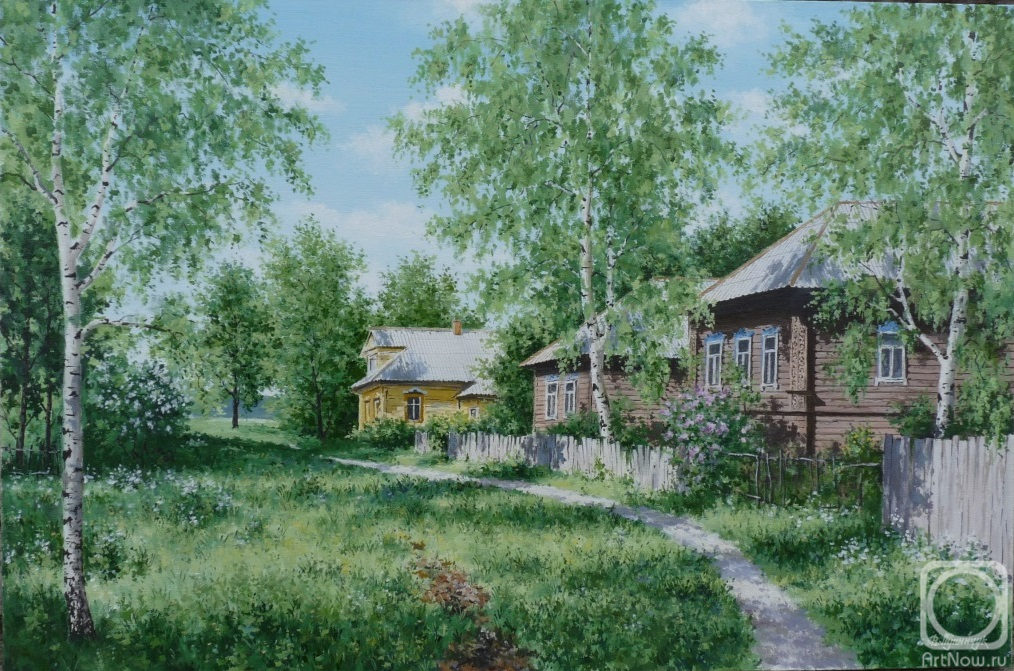Lupiychuk Viktor. In the village