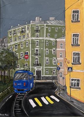 Around the Corner (Tram Street). Merkulova Tatyana