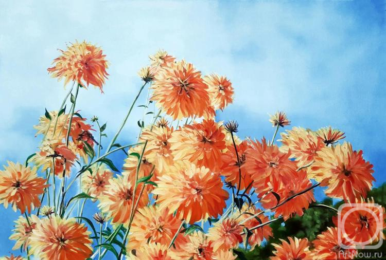 Gribanov Igor. Sunny flowers