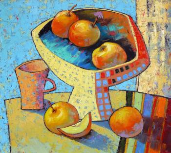 Still life with apples (  ). Sulimov Alexandr