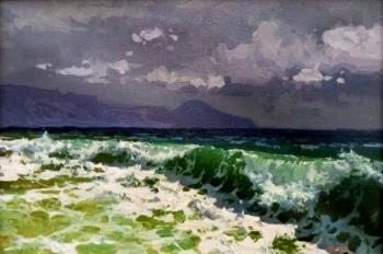 Alushta surf (Beach Painting). Fedorov Mihail