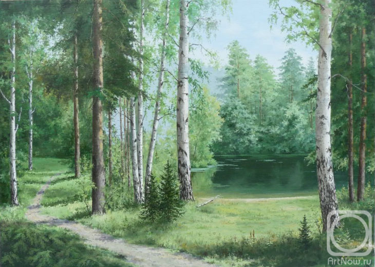 Lupiychuk Viktor. Forest coolness
