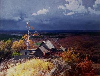 And the sky breathed in autumn (Landscape Fall). Fedorov Mihail
