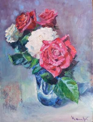 Roses (Red Roses Painting). Chaychuk Oksana