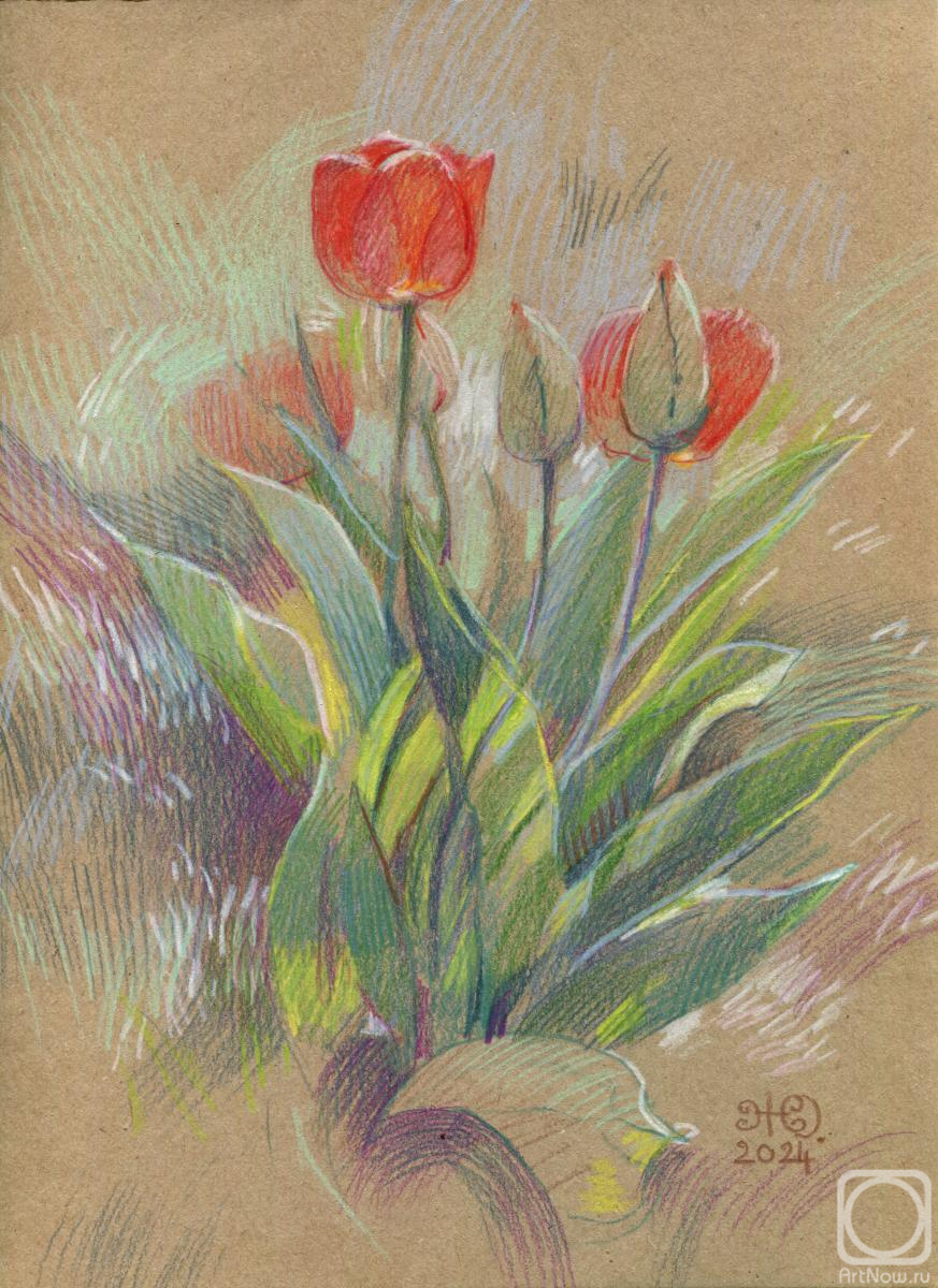 Zhukovskaya Yuliya. Tulips 1