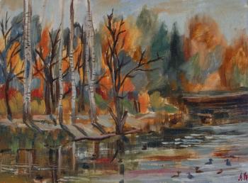 Autumn Pond. Kritskova Alyona