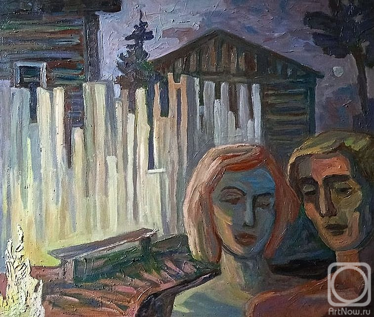 Gavrin Yurij. Two by the Fire