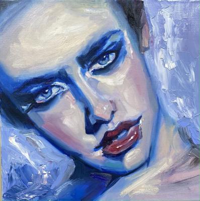 In the blue (Mysterious Look). Bogdanova Mariya