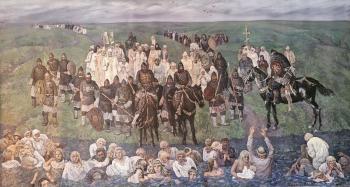 Baptism in Russia. Naumkinv Viktor