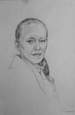 Portrait of Helen. Durandin Viktor