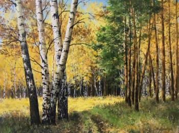 In the autumn forest. Lupiychuk Viktor