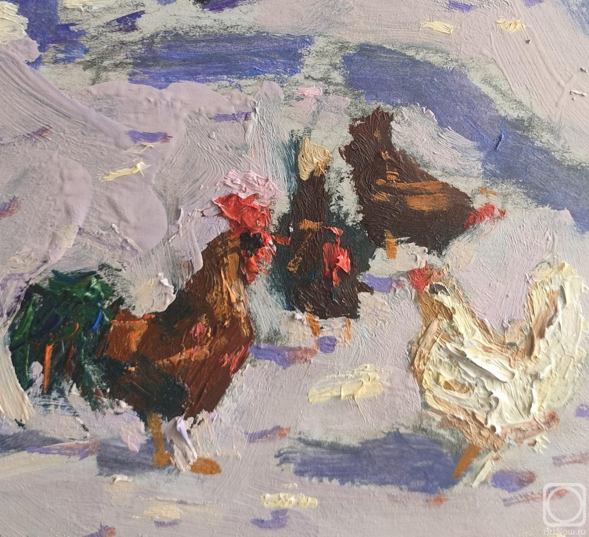 Polyakov Arkady. Chickens