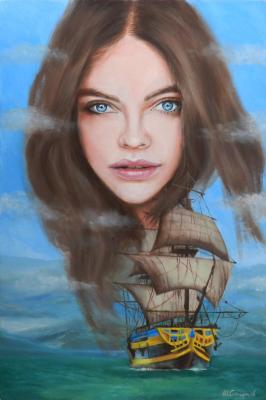 Barbara Palvin and her dream of the sea (). Smirnov Yuriy