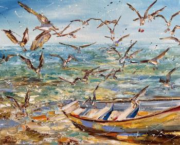 Seagulls (Sea Gulls). Malivani Diana