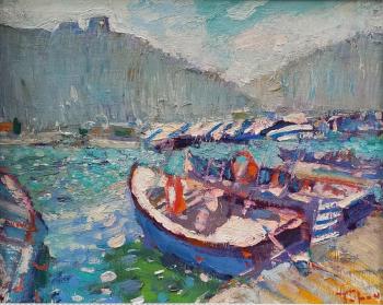 Marine Riviera (Impressionism Paintings). Taran Ann