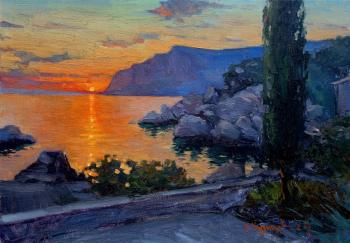 Sunset in Emerald (Gift From Crimea). Kuznetsov Konstantin