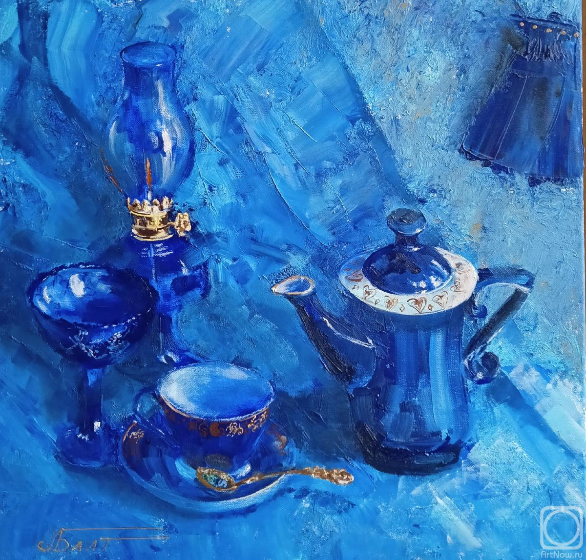 Baltrushevich Elena. Blue Still Life
