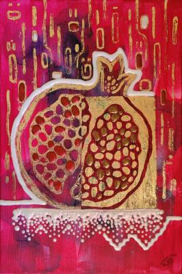 Golden Pomegranate (Stylish Graphics). Belasla Yuliya