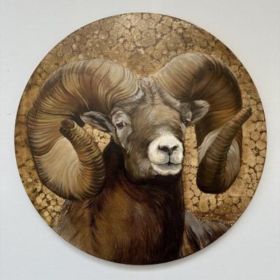 The Aries (Aries Ram Painting). Fedotova Yuliya