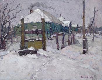 Winter in Varvarovka (). Vikov Andrej