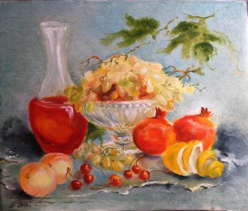 Pomegranate juice (Yellow Grapes). Prokaeva Galina
