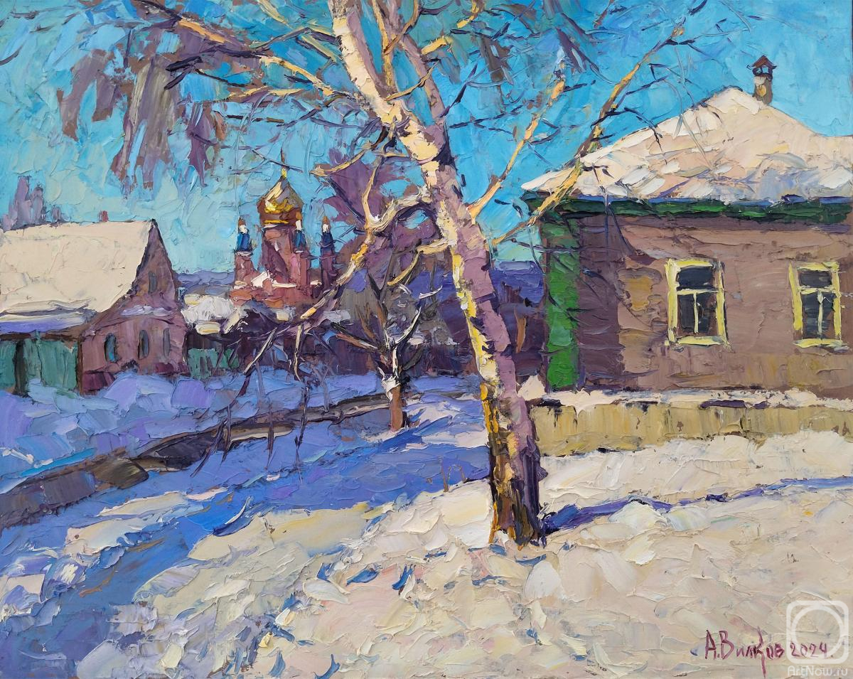 Vikov Andrej. Frosty day in Serdobsk