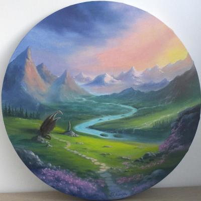Fairytale Adventures (Round Painting). Samusheva Anastasiya