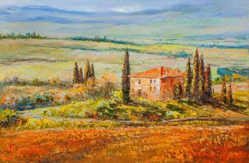 Traveling through Tuscany (Painting For Home). Vlodarchik Andjei