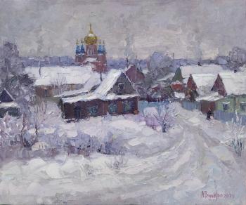 Winter. Frost (Road To Church). Vikov Andrej