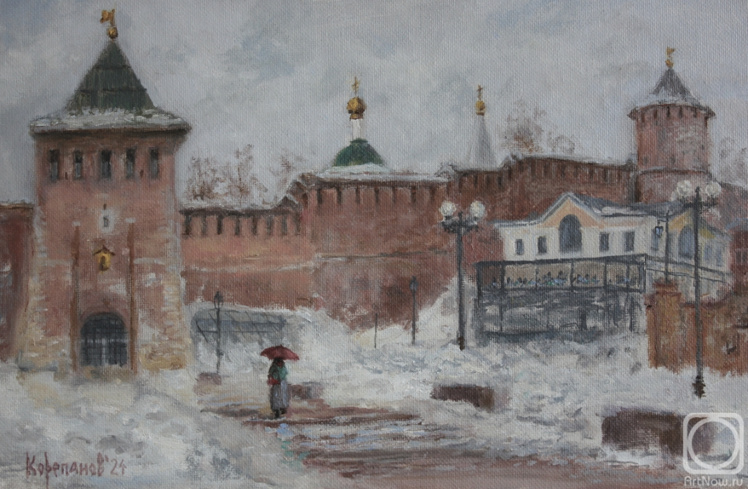 Korepanov Alexander. Nizhny Novgorod. March. Rain