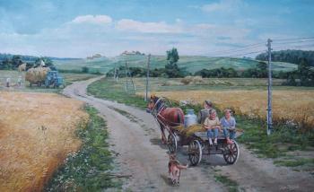 Among the fields (Cart). Golybev Dmitry