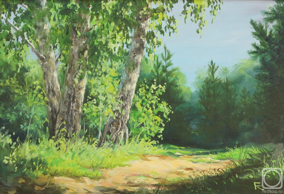 Kiselevich Gennadiy. Forest path