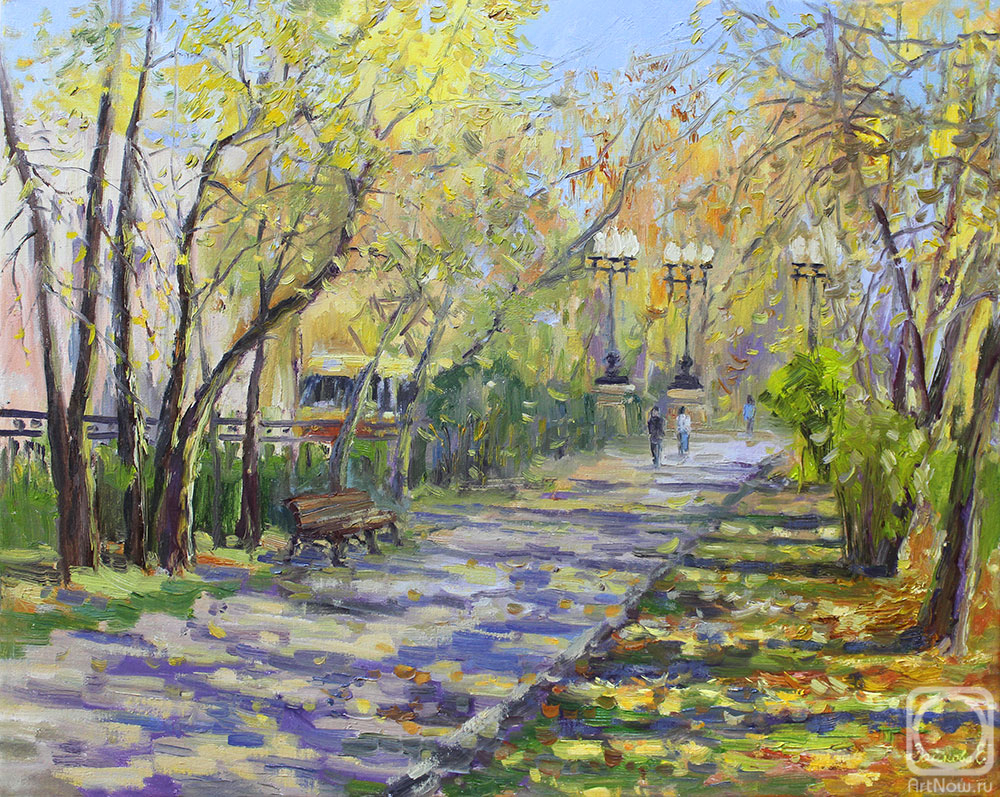 Tyutina-Zaykova Ekaterina. Autumn Alley
