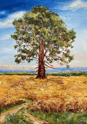 Un vieil arbre (Field Landscape). Malivani Diana