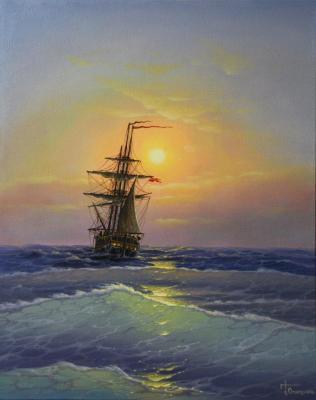 After the Storm (Ship At Sea). Otarshinov Timur