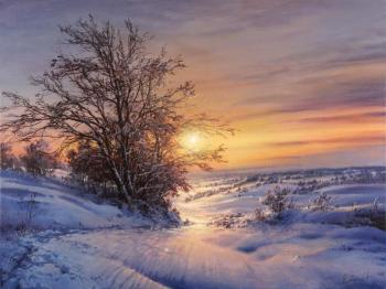 Winter etude (Snow Forest). Yushkevich Viktor