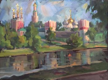 Novodevichy. In the evening (The Moscow Evening). Volvak Inna